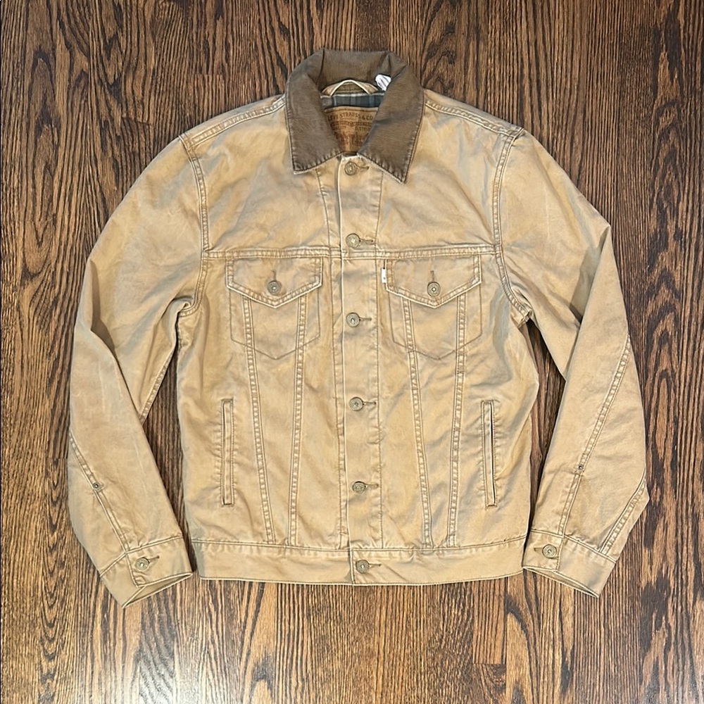 Levi's Tan Denim Jacket